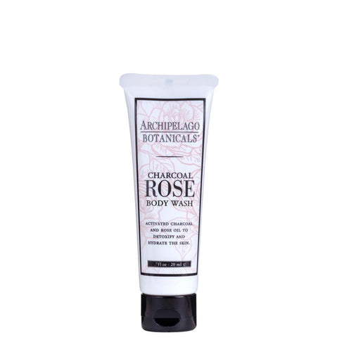 Charcoal Rose Travel Body Wash