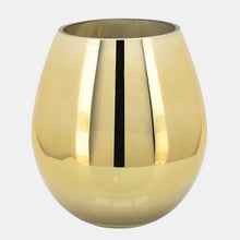 Load image into Gallery viewer, Gold Metallic Vase