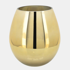 Gold Metallic Vase