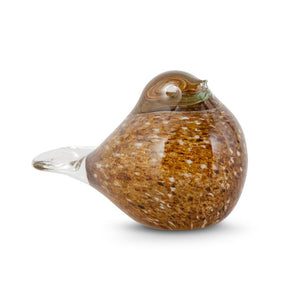 Brown Glass Bird