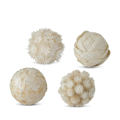 Cream Textured Orb