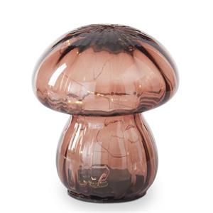 Glass LED Mushroom