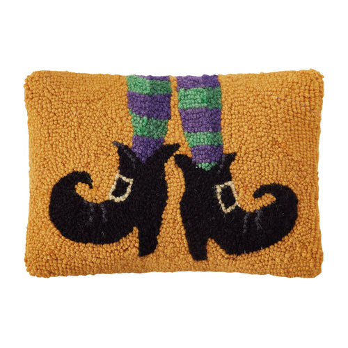 Witch Shoe Hook Pillow