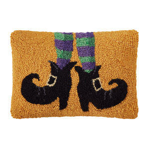 Witch Shoe Hook Pillow