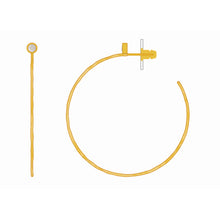 Load image into Gallery viewer, SP Ultrathin Hoop Earring