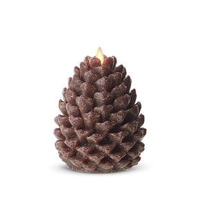 Moving Flame Pinecone