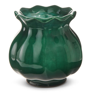 Verdigris Green Planter