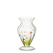 Load image into Gallery viewer, Floral Glass Vase