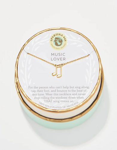 SLV Music Lover Necklace