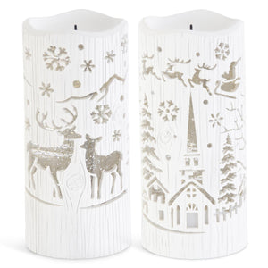 Water Faux Candle