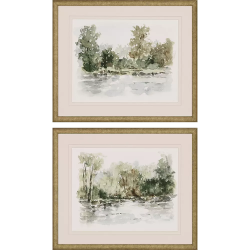 Wooded Stream Art