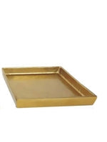 Square Gold Tray