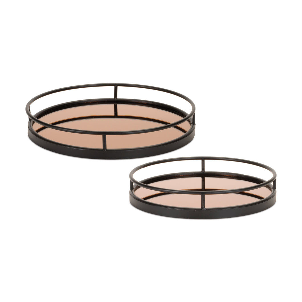 Copper Mirrored Tray