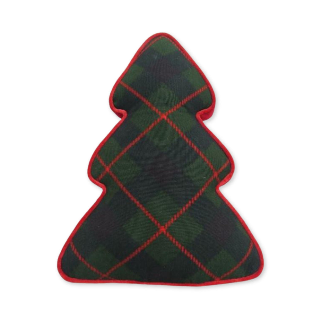 Plaid Tree Pillow