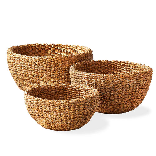 Seagrass Round Bowl