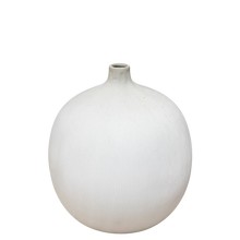 Load image into Gallery viewer, Textured Ceramic Round Vase