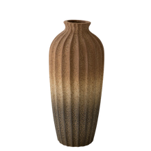 Load image into Gallery viewer, Ribbed Ombre Vase
