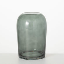 Load image into Gallery viewer, Smoky Glass Vase
