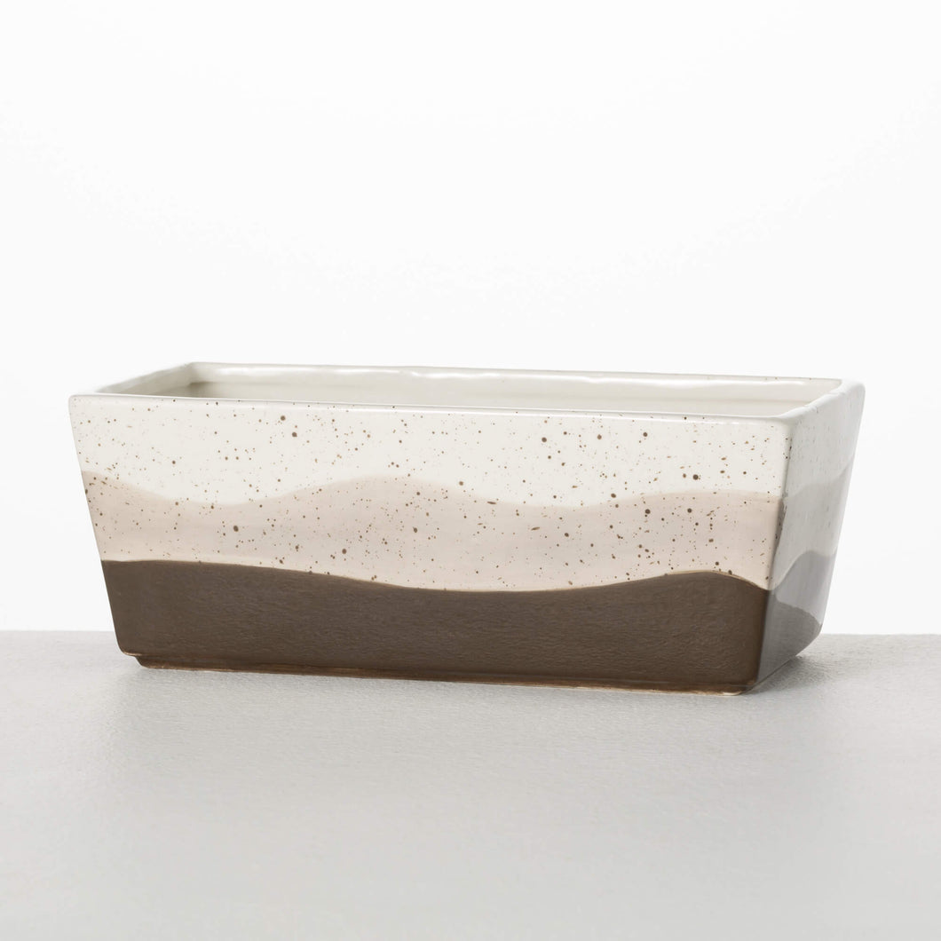 Ceramic Strata Planter