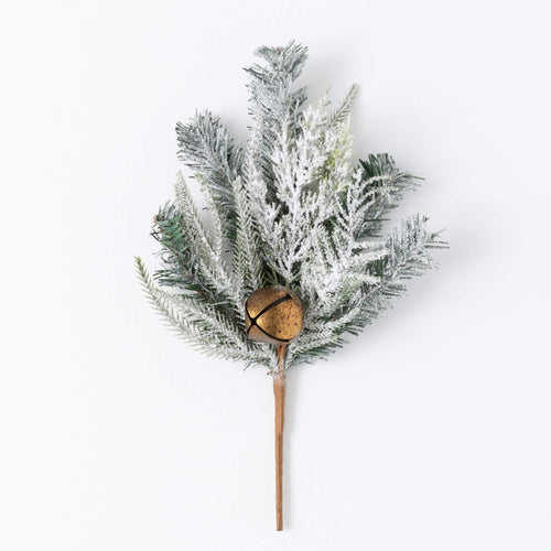 Flocked Pine Bell Pick