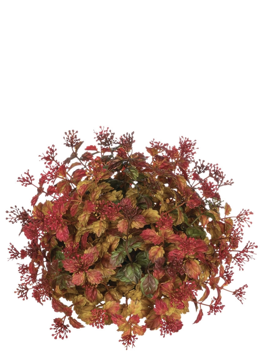 Mini Leaf Berry Half Orb