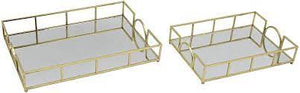 Gold Mirror Tray