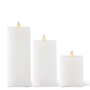 White Square Candle
