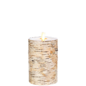 Birch Moving Flame 6"