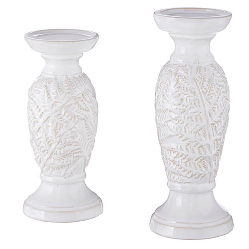 Leaf Embossed Holder Set
