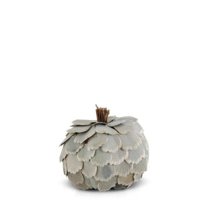 Scalloped Wood Pumpkin