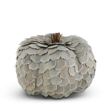 Load image into Gallery viewer, Scalloped Wood Pumpkin