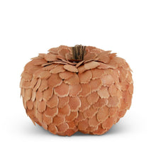 Load image into Gallery viewer, Scalloped Wood Pumpkin