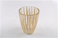 Load image into Gallery viewer, Gold Leaf Vase