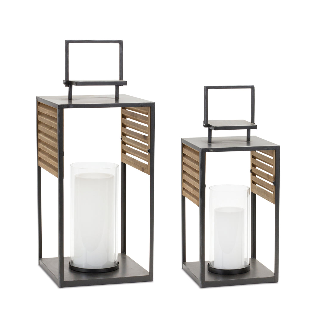 Wood Slat Lantern