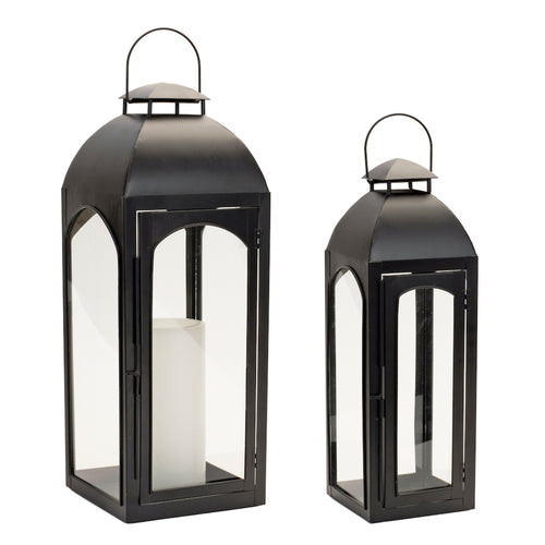 Black Metal Lantern