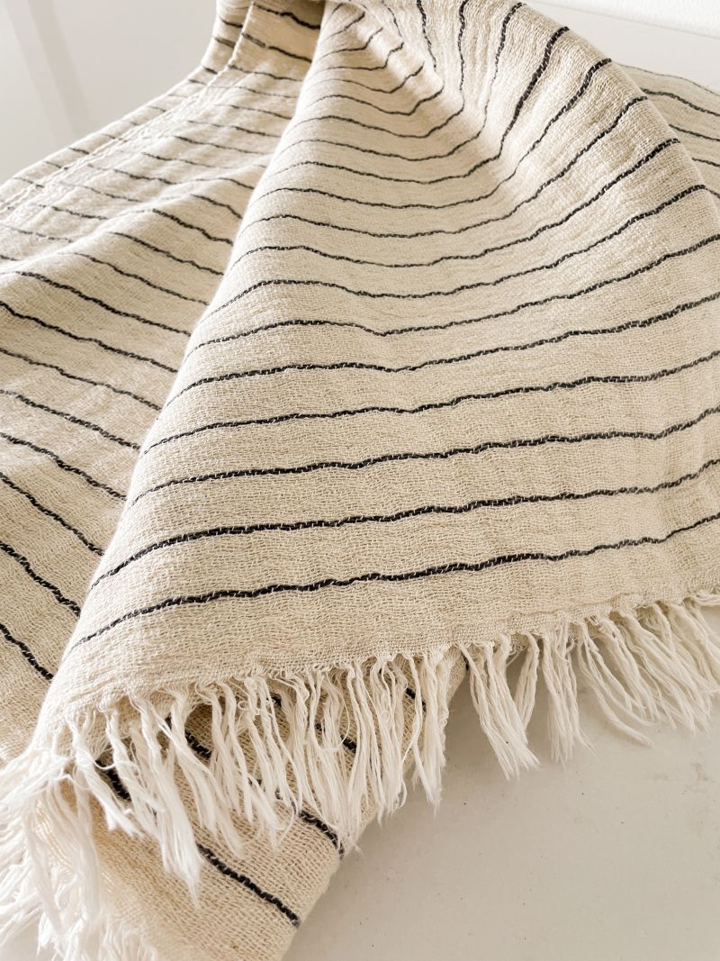 Striped Turkish Throw