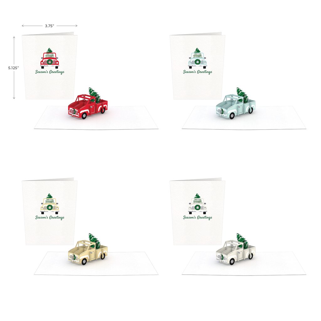 Holiday Truck Notecard