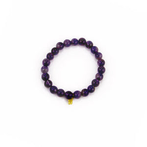 Amethyst Mala Bracelet