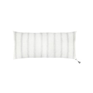 Lumbar Grey Stripe Pillow