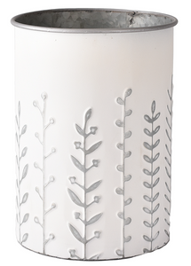 Embossed Leaf Planter