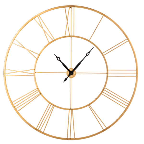 Large Gold Clock