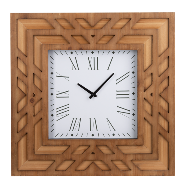 Layered Wood Clock