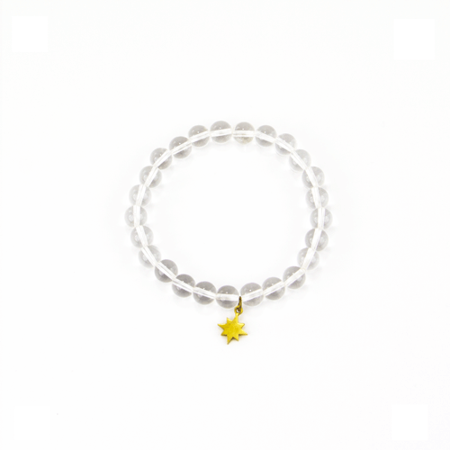 Clear Quartz Mala Bracelet