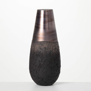 Dark Iridescent Vase